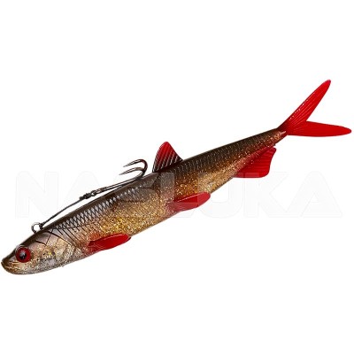 Силиконова примамка за сом MadCat Pelagic Cat Lure, цвят Salt N Pepper