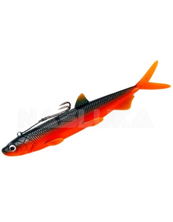 Силиконова примамка за сом MadCat Pelagic Cat Lure, цвят Tomato