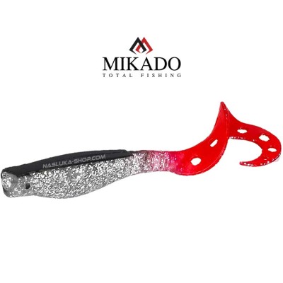 Сет силиконови примамки Mikado Fishunter Magna Mini, цвят 32RT, 10 см, 3 бр.