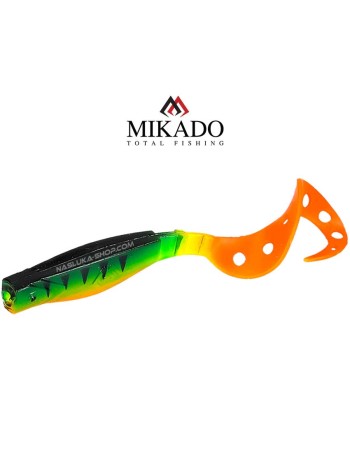 Сет силиконови примамки Mikado Fishunter Magna Mini, цвят 335, 6.5 см, 4 бр.