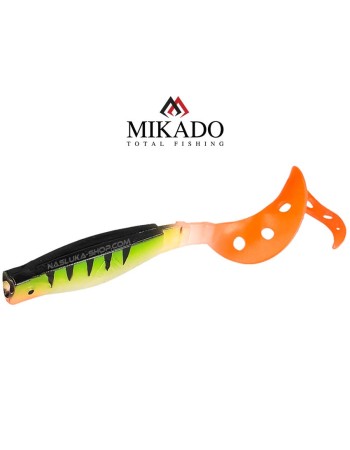 Сет силиконови примамки Mikado Fishunter Magna Mini, цвят 380, 6.5 см, 4 бр.