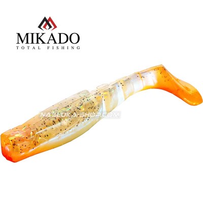 Силиконови примамки Mikado Fishunter, цвят 112RT, 5 броя