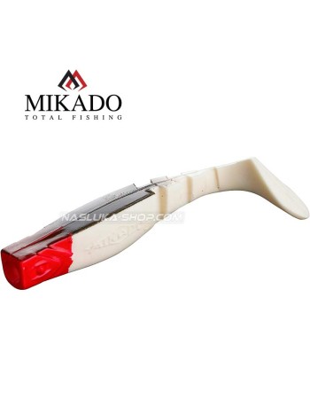 Силиконови примамки Mikado Fishunter, цвят 18RH, 5 броя