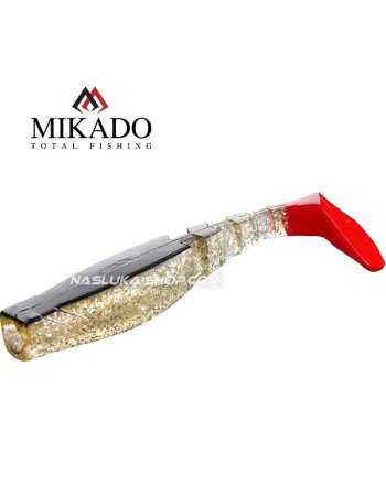 Силиконови примамки Mikado Fishunter, цвят 32RT, 5 броя