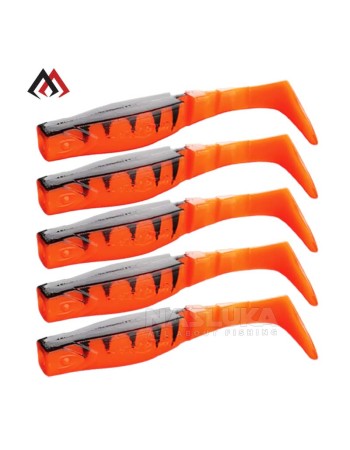 Силиконови примамки Mikado Fishunter 7 см, цвят 56, 5 бр.