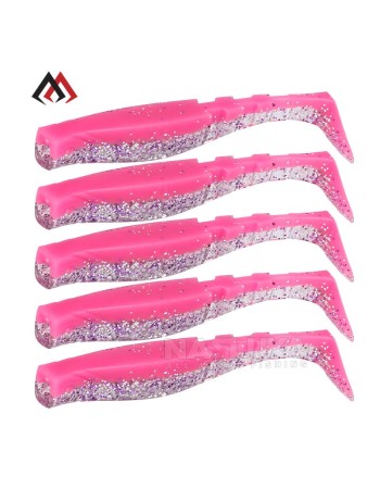 Силиконови примамки Mikado Fishunter 7 см, цвят 560, 5 бр.