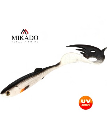Сет от 2 силиконови примамки Mikado Sicario Pike Tail 14 см, цвят Bream