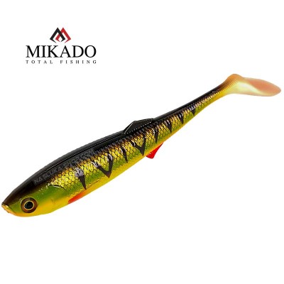 Силиконов шад Mikado Sicario 22 см, цвят Bloody Perch