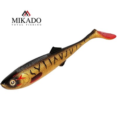 Силиконов шад Mikado Sicario 22 см, цвят Bullhead