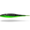 Силиконови ароматизирани примамки Magic Trout T-Worm I-Tail, Neon Green Black