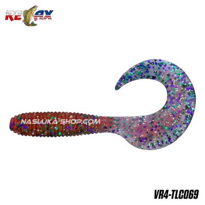 Силиконови туистери Relax Twister Laminat, цвят TLC069, 8 см, 10 бр.