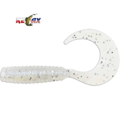 Силиконови примамки Relax Twister 4 см, цвят 007, 8 бр.