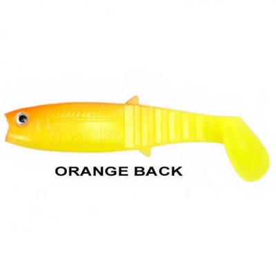 Пакет силиконови шадове Remixon Buster Shad 10 см, 5 бр., цвят Orange Back