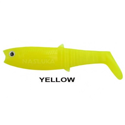 Пакет силиконови шадове Remixon Buster Shad 10 см, 5 бр., цвят Yellow