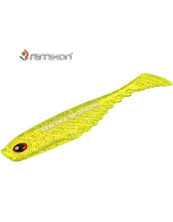 Сет от 5 бр. силиконови шадове Remixon Curvy Shad, цвят 02
