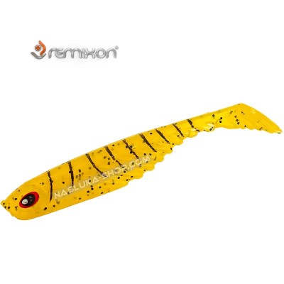 Сет от 5 бр. силиконови шадове Remixon Curvy Shad, цвят 04