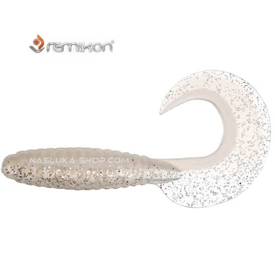 Комплект от 5 бр. туистери Remixon Hit Worm 8.5 см, цвят K016