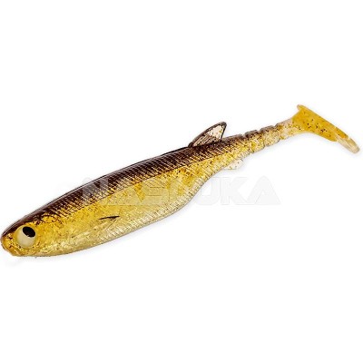 Сет от 5 бр. силиконови шадове Rudie's Hata Fish, 8.9 см, цвят 74