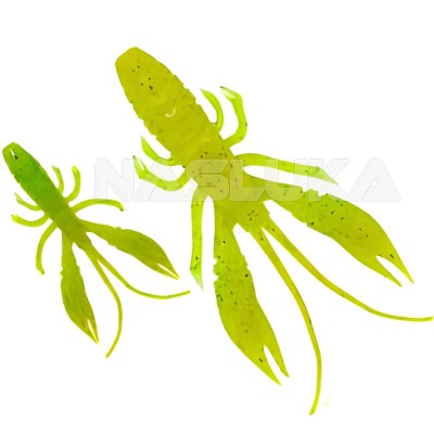 Силиконови примамки Rudie's Target Grouper Eater Shrimp, 8 бр., 6.3 см, цвят 02