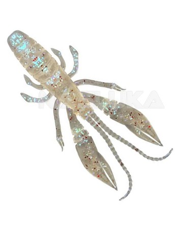 Силиконови примамки Rudie's Target Grouper Eater Shrimp, 8 бр., 6.3 см, цвят 01