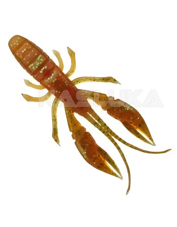 Силиконови примамки Rudie's Target Grouper Eater Shrimp, 8 бр., 6.3 см, цвят 03