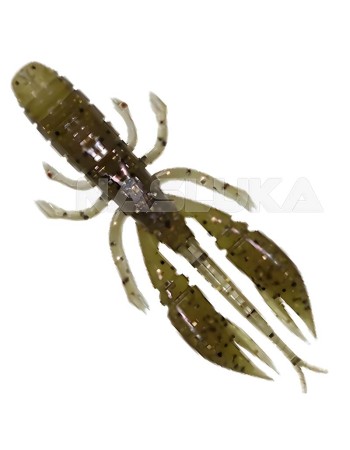 Силиконови примамки Rudie's Target Grouper Eater Shrimp, 8 бр., 6.3 см, цвят 04