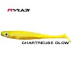 Силиконови шадове Ryuji Mister Shad 10 см, 3 бр., цвят Chartreuse Glow