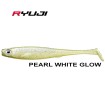 Силиконови шадове Ryuji Mister Shad 10 см, 3 бр., цвят Pearl White Glow