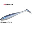 Силиконови шадове Ryuji Panic Shad 9 см, 3 бр., цвят Blue Glit