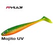 Силиконови шадове Ryuji Panic Shad 9 см, 3 бр., цвят Mojito UV