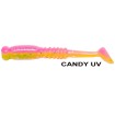 Силиконови примамки Ryuji Rock Tail 4 см, 12 бр., цвят Candy UV