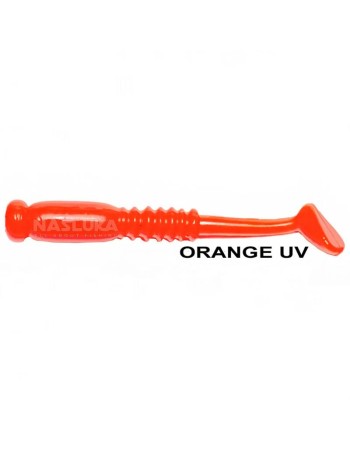 Силиконови примамки Ryuji Rock Tail 4 см, 12 бр., цвят Orange Glow