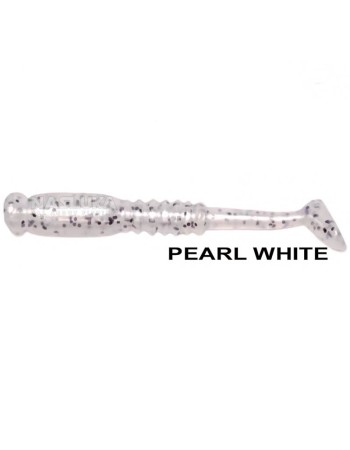 Силиконови примамки Ryuji Rock Tail 4 см, 12 бр., цвят Pearl White Glow