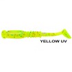 Силиконови примамки Ryuji Rock Tail 4 см, 12 бр., цвят Yellow Glow