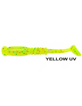 Силиконови примамки Ryuji Rock Tail 4 см, 12 бр., цвят Yellow Glow