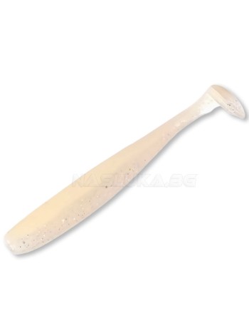 Сет от 9 бр. силиконови шадове Ryuji Slim Shaker 7.6 см, Pearl White