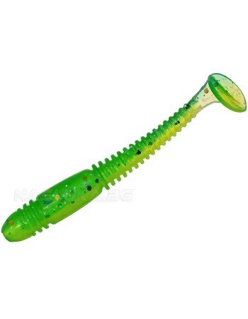 Комплект от 9 броя силиконови примамки Ryuji ToGo 6 см, цвят Candy