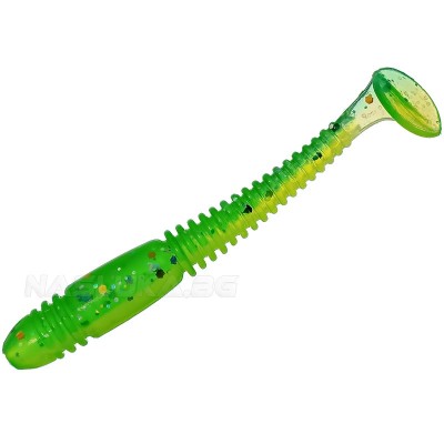 Комплект от 9 броя силиконови примамки Ryuji ToGo 6 см, цвят Candy