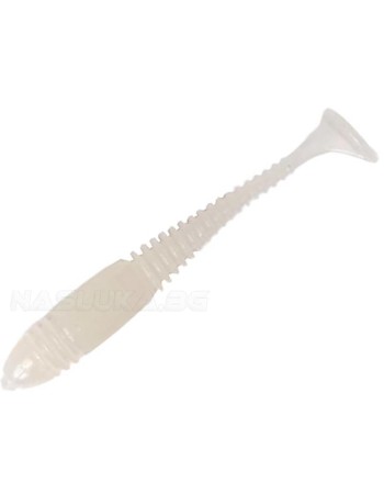 Комплект от 9 броя силиконови примамки Ryuji ToGo 6 см, цвят Glowy