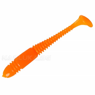 Комплект от 10 броя силиконови примамки Ryuji ToGo 5 см, цвят Orange Glow