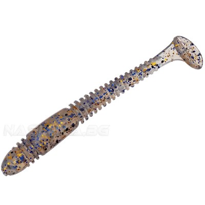 Комплект от 9 броя силиконови примамки Ryuji ToGo 6 см, цвят Silver