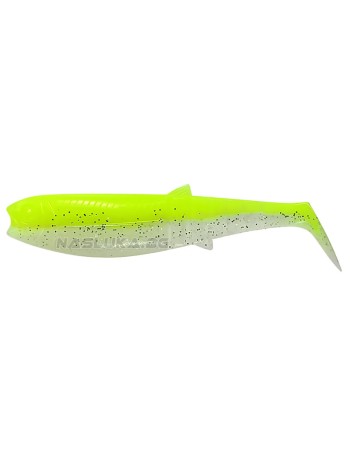 Силиконова примамка Savage Gear Cannibal Shad, Fluo Yellow Glow