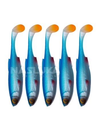 Комплект от 5 бр. силиконови примамки Savage Gear Craft Shad 8.8 см/4.2 г, Blue Pearl