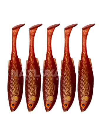 Комплект от 5 бр. силиконови примамки Savage Gear Craft Shad 8.8 см/4.2 г, MotorOil