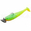 Сет силиконови шадове Savage Gear Gobster Shad, 5 бр., цвят GPY