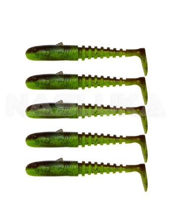 Сет силиконови шадове Savage Gear Gobster Shad, 5 бр., цвят CHP