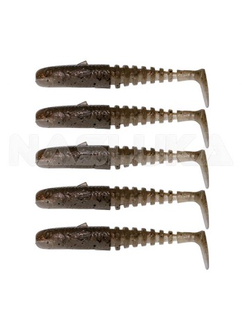 Сет силиконови шадове Savage Gear Gobster Shad, 5 бр., цвят Holo Baitfish