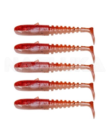 Сет силиконови шадове Savage Gear Gobster Shad, 5 бр., цвят Smelt