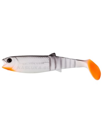 Силиконов шад Savage Gear LB Cannibal Shad, White Black