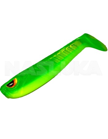 Изкуствени ароматизирани примамки Sea Buzz Boom Shad 5 см, 5 бр., цвят Lime/Yellow